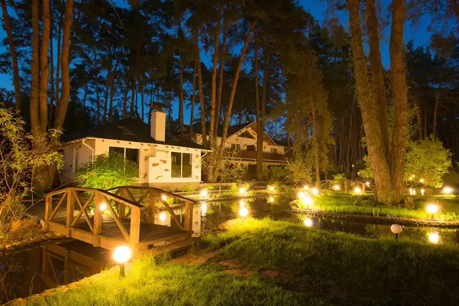 Lighting Installation for Landscaping